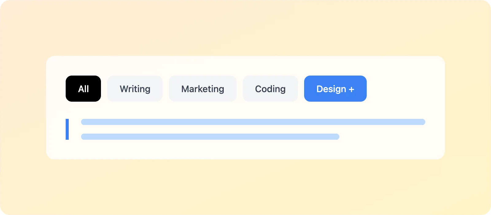 Prompt Bravo App Custom Categories
